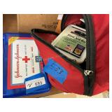 2 Containers First Aid Items