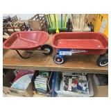 Mini wheel barrow and wagon