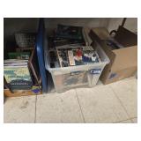 3 boxes of books