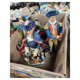 4 collectible decanters