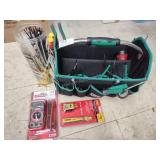 Tool carrier with tools