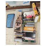 Cds, Dvd and VHS movies