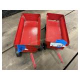 2 Metal ERTL Trailers