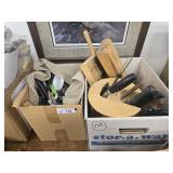 2 boxes kitchenware