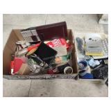 2 boxes assorted items