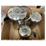 3 Revere Cook Ware Coffee Pots