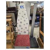 Ironing board and box