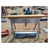 2 folding sawhorses