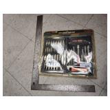 Hobby knife set and square