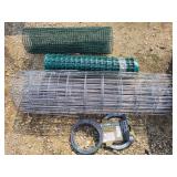 Fence and utility wire