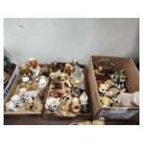 Dog figurines 3 boxes
