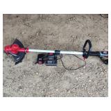 Craftsman cordless trimmer with 2 batteries