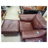 Chair with ottoman