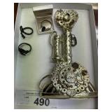 Earring Holder & Jewelry
