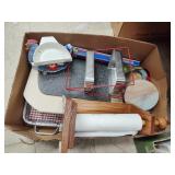 Cutting boards and assorted kitchen items