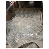 Assorted glassware