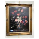 Floral Picture - approx 36 x 30'