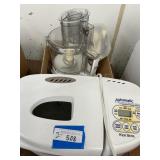 Two Appliances - Food Processor & Bread Maker