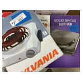 2 Hot Plate Burners