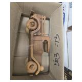 Wooden truck