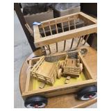 Wooden wagons