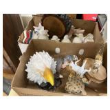 2 Boxes Figurines - some Damaged