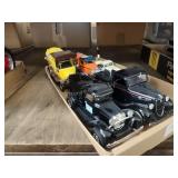 5 die cast cars