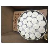 Box of candles and soap