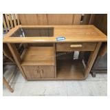 Console table with leafs