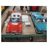 2 Franklin Mint die cast cars