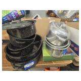 Assorted cookware