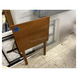 3 Items - 4ï¿½ Table, Floor Protector & Tray Table