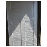 3 panel slab door