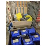 Storage bins and brackets