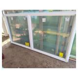 Window 107.5x53.5" damaged