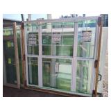 Pella window 71.5x71.5 broken pane