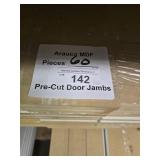 Arauco MDF pre-cut door jambs 60pcs