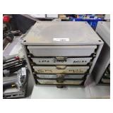 Hardware organizer with contents