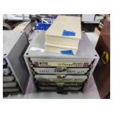 Hardware organizer with contents and 2 containers