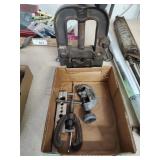Pipe vise and 3 tools