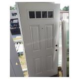 2 exterior door slabs 36"