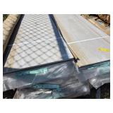 Vintage wood spruce siding