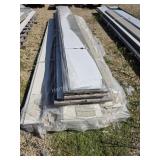 Assorted cement board siding