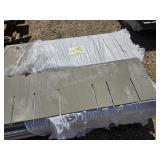 Pallet fiber board siding