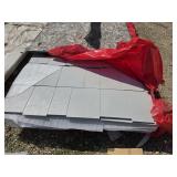 Pallet of siding shingles
