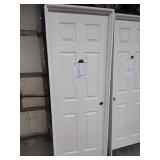 28" LH 6 Panel interior door
