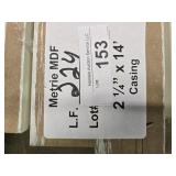 Metrie MDF casing 2-1/4" x 14