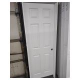 28" LH 6 Panel interior door