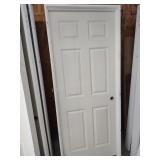 32" LH 6 Panel interior door