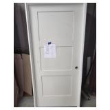 36" LH 3 Panel interior door